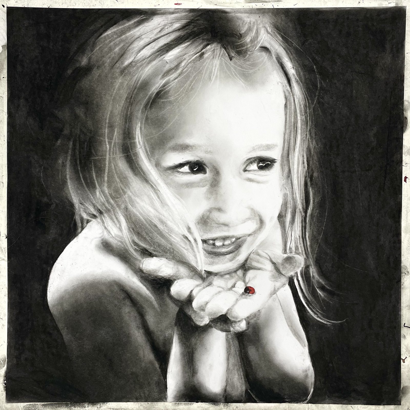 Ladybird — girl with ladybug